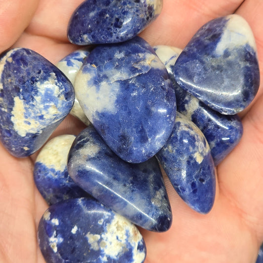 Sodalite Tumbles