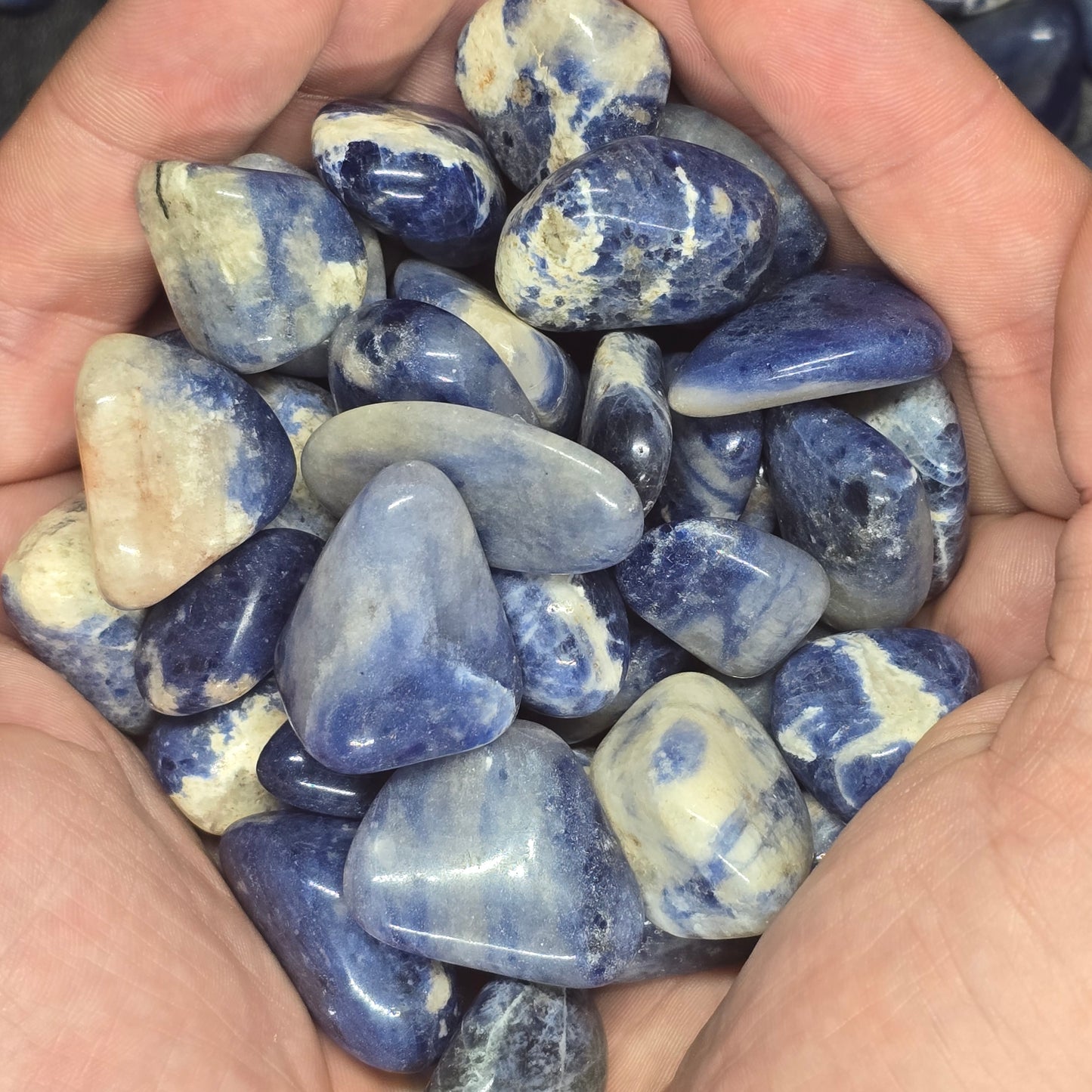 Sodalite Tumbles