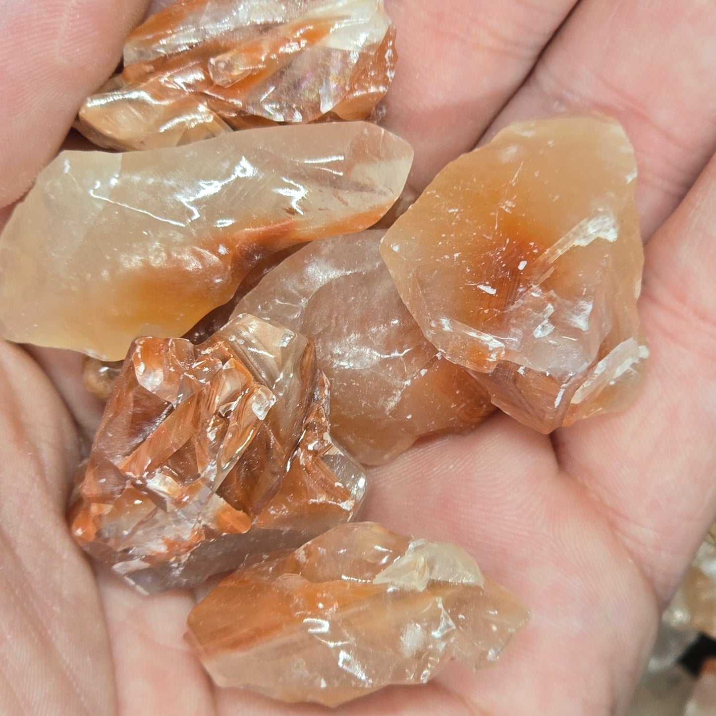 Raw Red Calcite Small