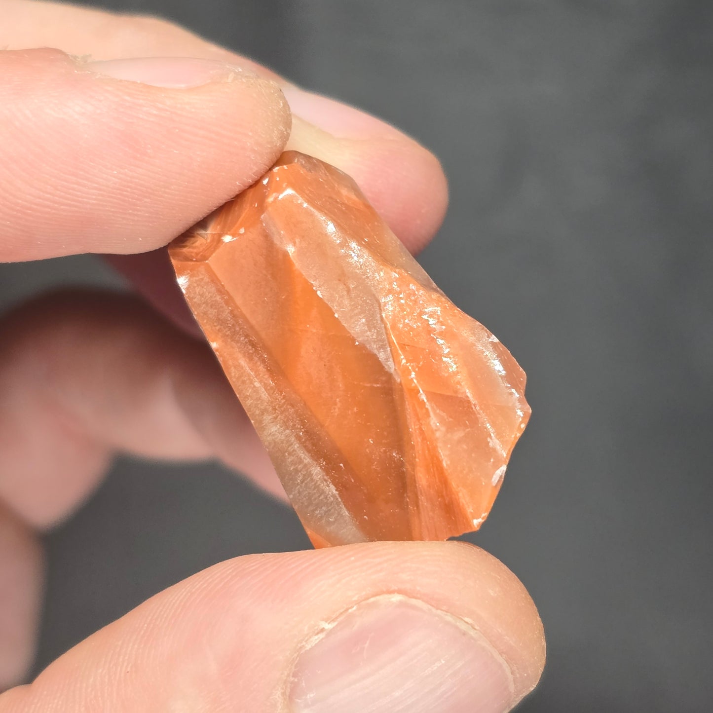 Raw Red Calcite Small