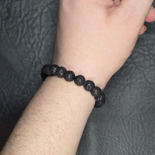 Lava Rock Bracelet