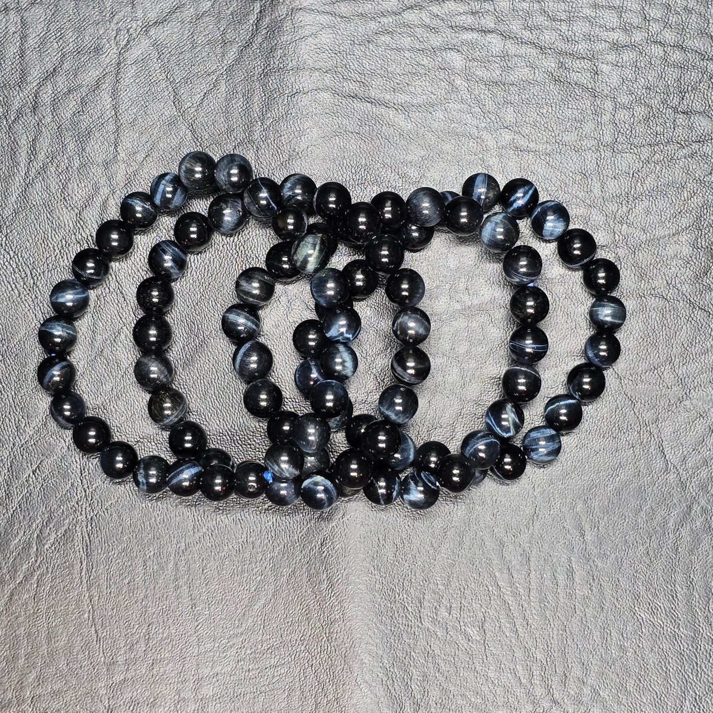 Blue Tigers Eye Bracelet