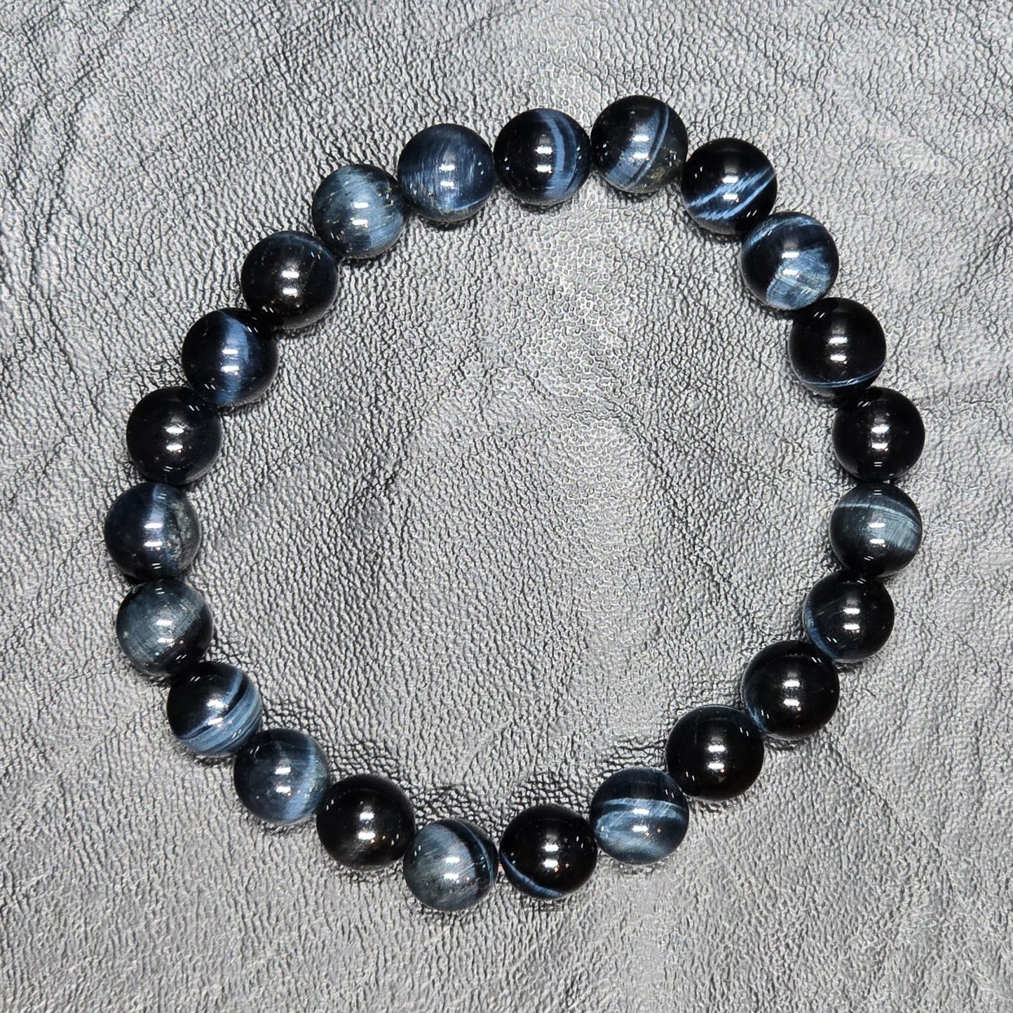 Blue Tigers Eye Bracelet