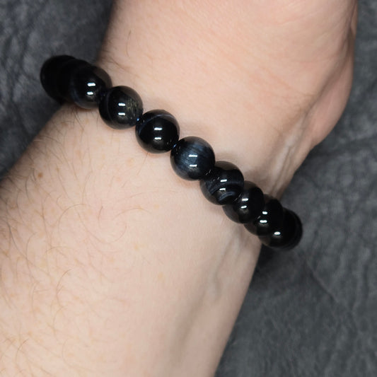 Blue Tigers Eye Bracelet
