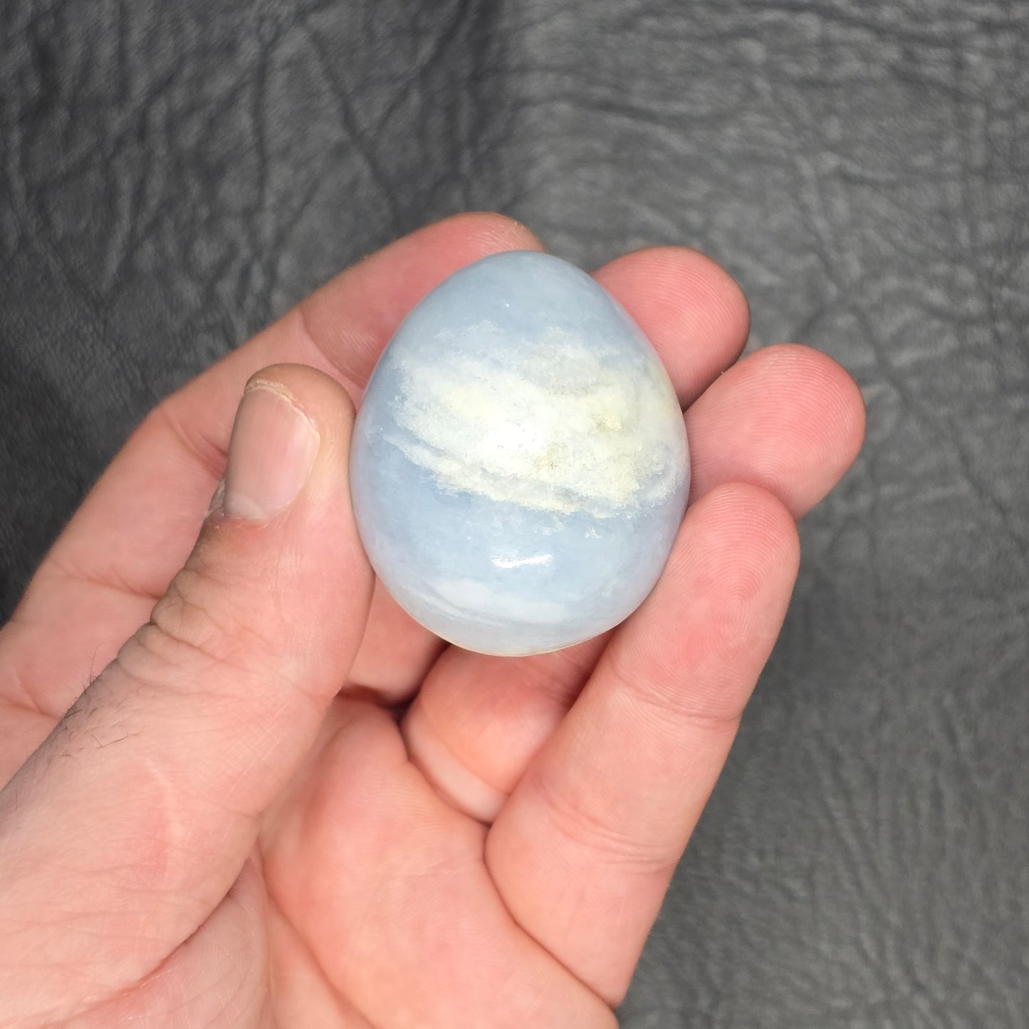 Blue Calcite Eggs