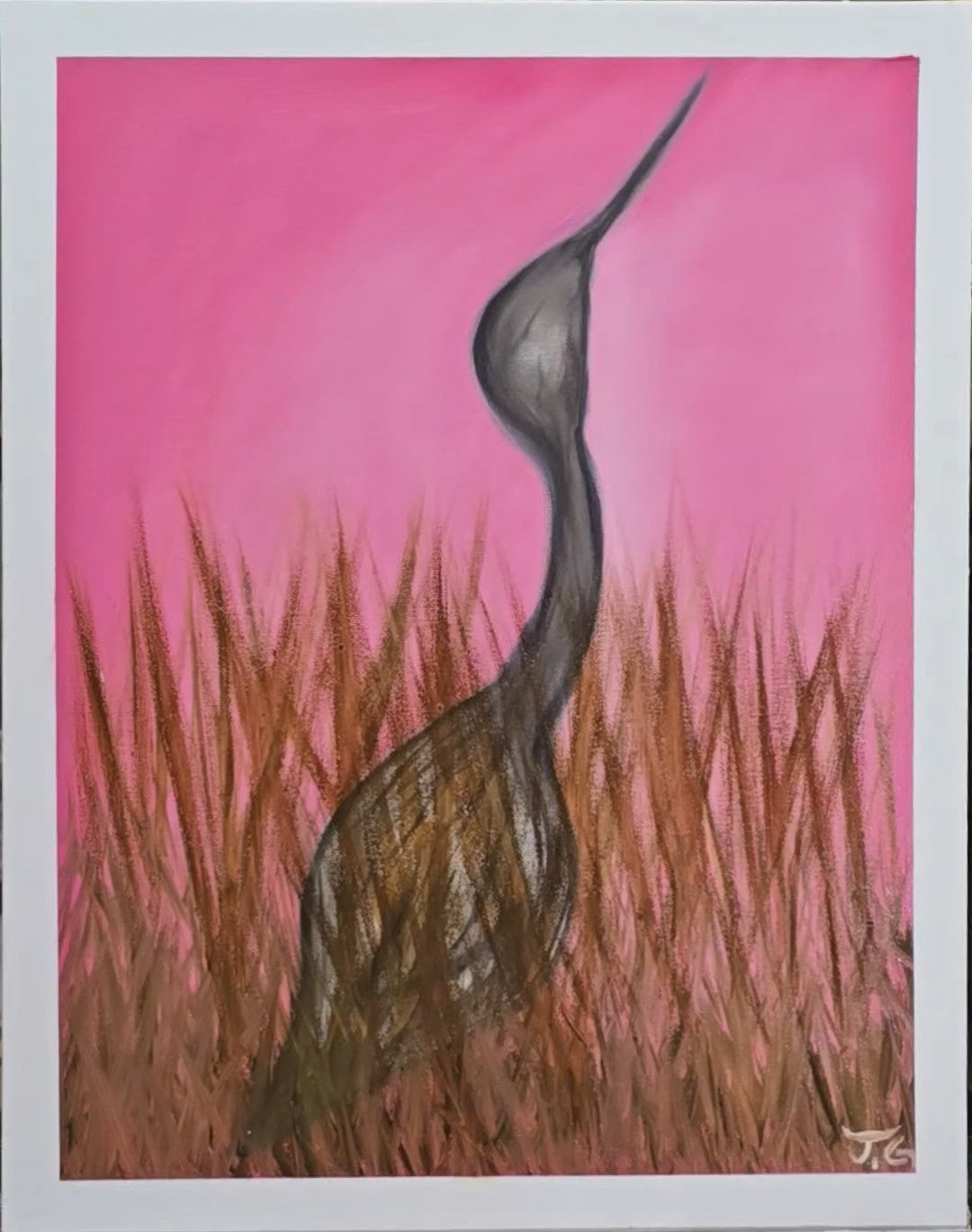 original oil painting 16x20in canvas board