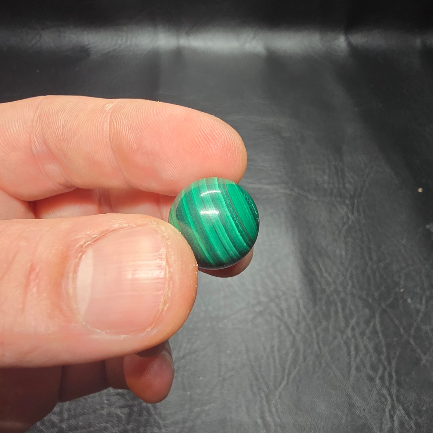 Malachite Spheres 0.5