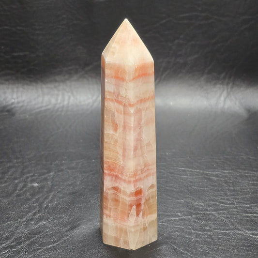 Red Calcite Tower -lighter reds