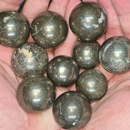 Pyrite Spheres