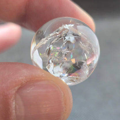 Rainbow Quartz Spheres 1
