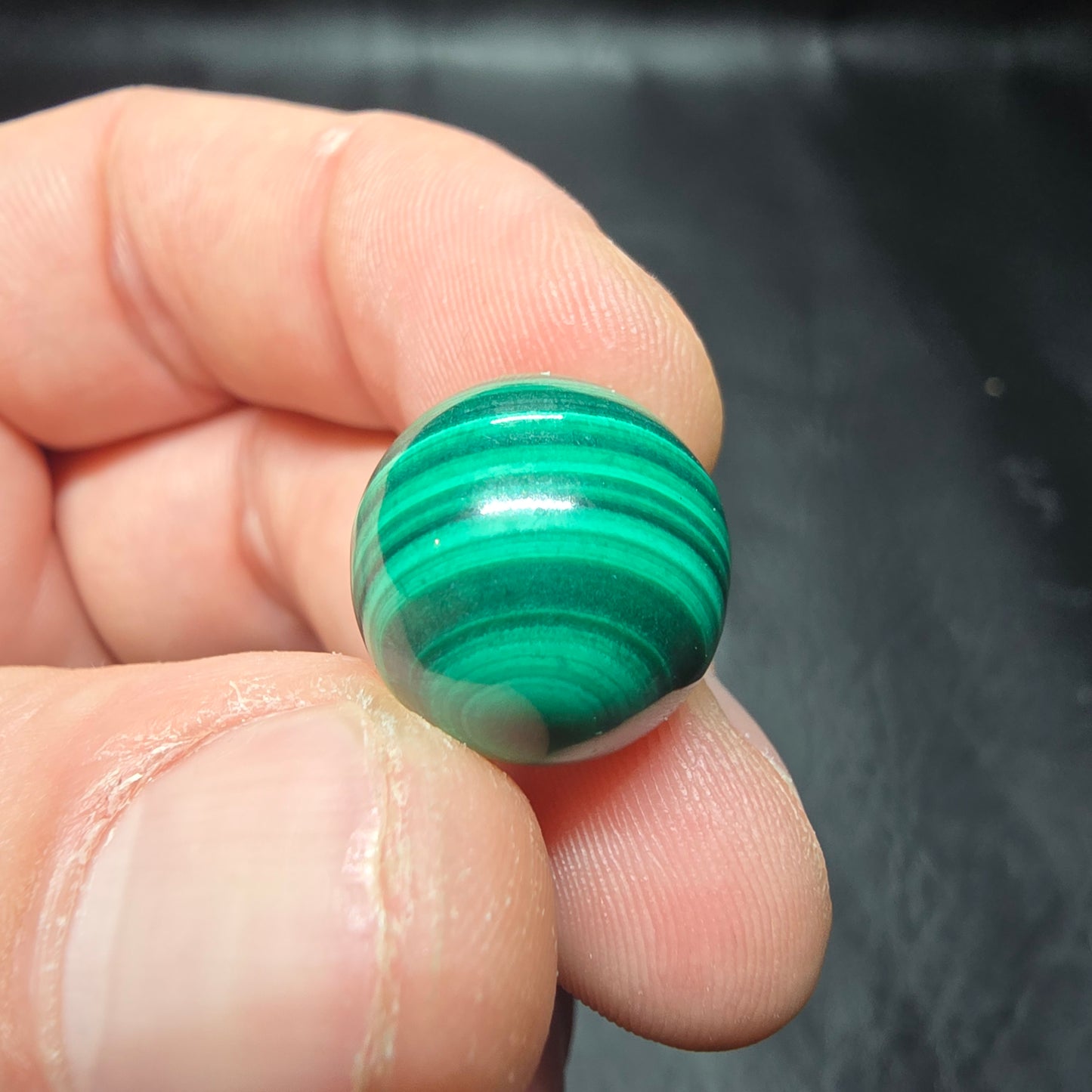 Malachite Spheres 0.5