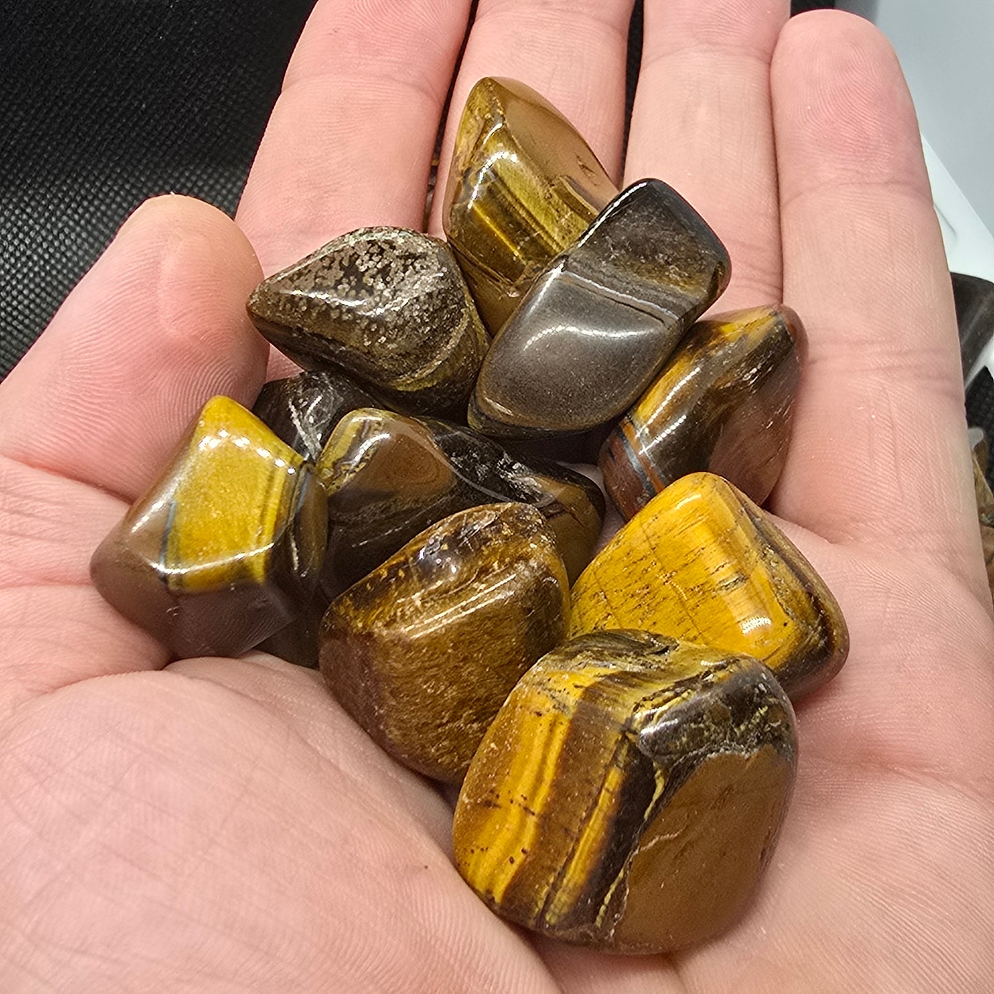 Tigers Eye Tumbles